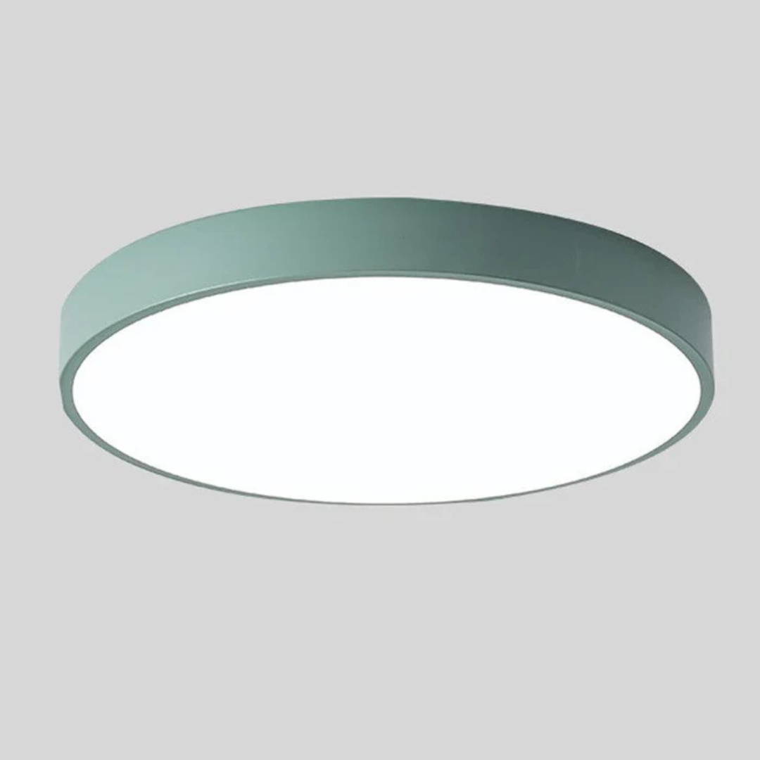 Delos – skandynawska drewniana lampa sufitowa LED