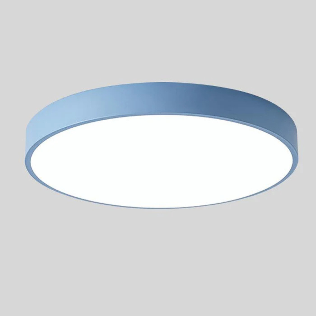 Delos – skandynawska drewniana lampa sufitowa LED