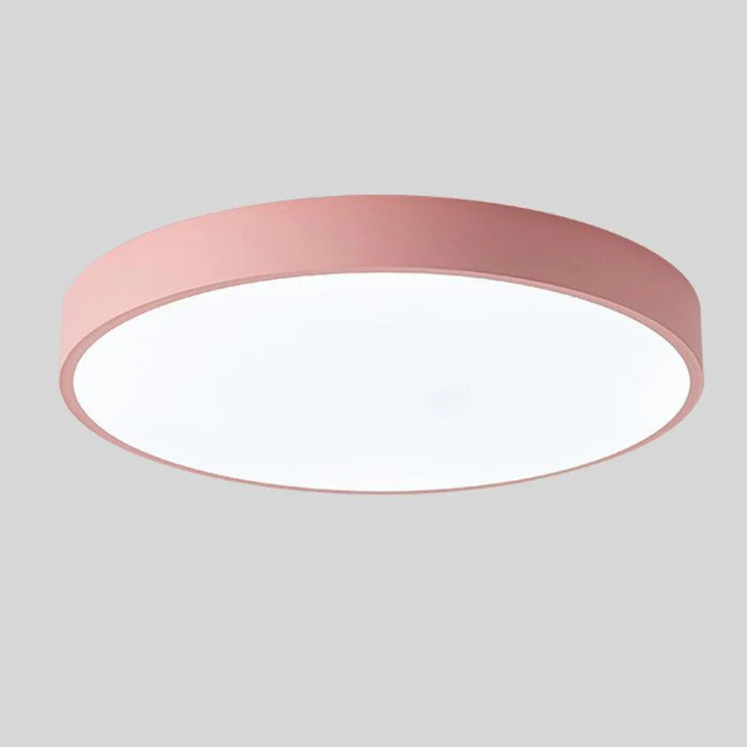 Delos – skandynawska drewniana lampa sufitowa LED