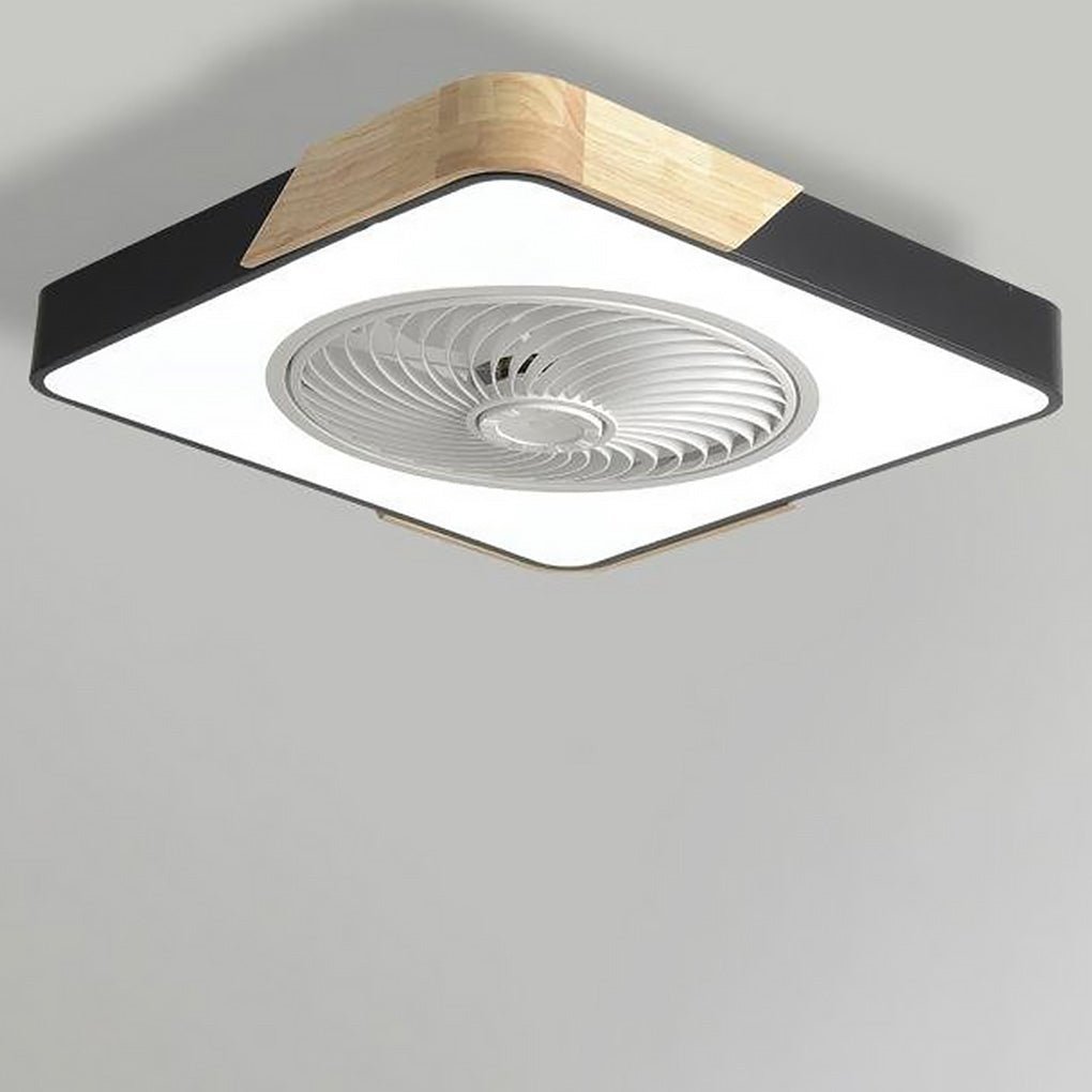 Laurentia – nowoczesna lampa sufitowa LED z wentylatorem