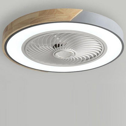 Laurentia – nowoczesna lampa sufitowa LED z wentylatorem