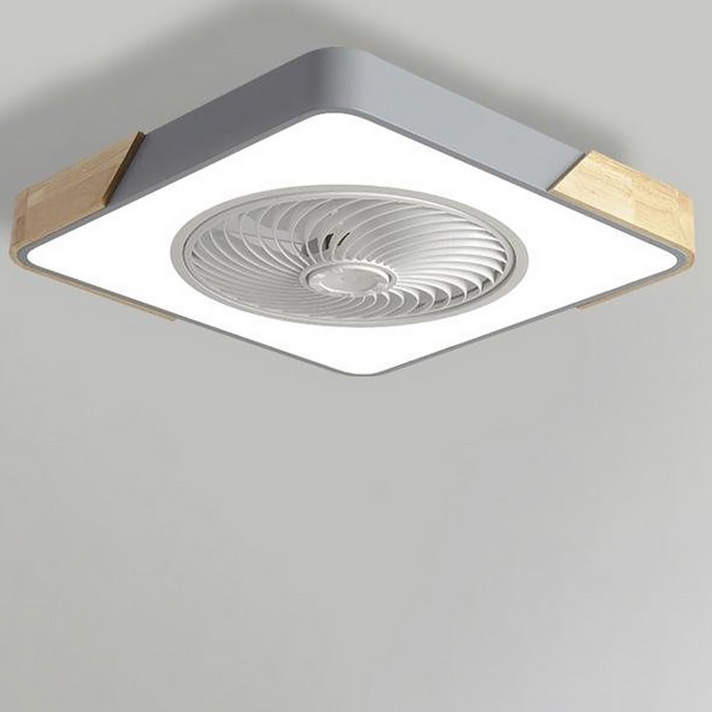 Laurentia – nowoczesna lampa sufitowa LED z wentylatorem