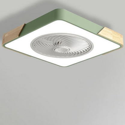 Laurentia – nowoczesna lampa sufitowa LED z wentylatorem