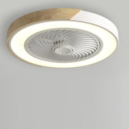 Laurentia – nowoczesna lampa sufitowa LED z wentylatorem