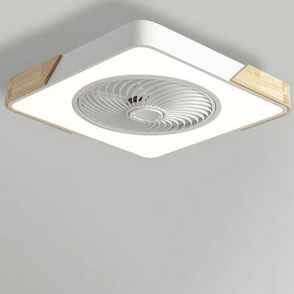 Laurentia – nowoczesna lampa sufitowa LED z wentylatorem