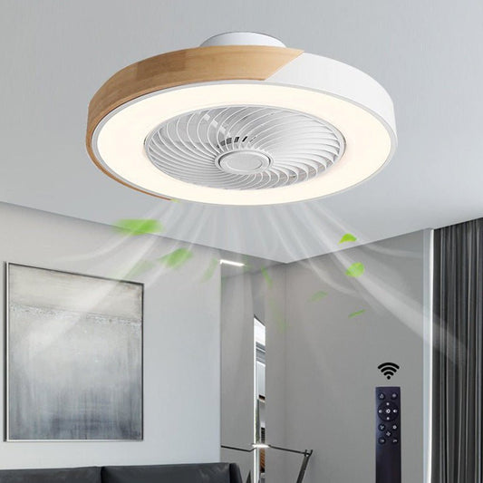 Laurentia – nowoczesna lampa sufitowa LED z wentylatorem
